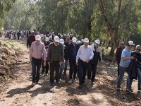 Çocuk Ormanı Eğitim Alanı'nda ilk yürüyüş... 