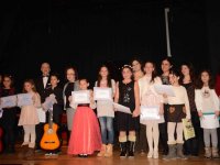 Çocuk şarkı söyleme yarışması sonuçlandı