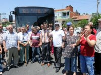 CUMHURİYET MAHALLESİ'NDE YENİ ULAŞIM DÜZENİNE PROTESTO
