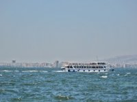 Denizde Karşıyaka açıklarında mermi bulundu