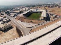 Doğanlar Stadı'nın yolları da hazır