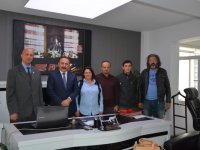 DSP Karşıyaka İlçe Başkanlığı'ndan İlçe Milli Eğitim Müdürlüğü'ne ziyaret