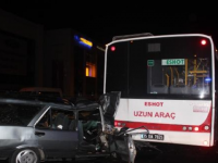 Dün geceki kazada yaralanan kişi yaşam savaşını kaybetti...