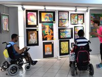 Düşlerini çizdiler