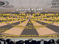 Ege Dart Etkinliği'nde final heyecanı