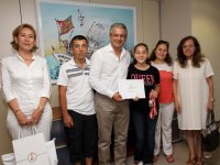 En çok atık pili topladı, ödülü kaptı