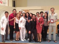 En heyecan verici sahne deneyimini yaşadılar