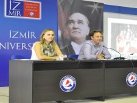 Ene çifti İzmir Üniversitesi’ne konuk oldu