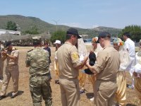 Foça Deniz Üs Komutanlığı’nda moral şenliği