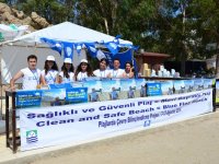 Foça Karakum Plajı'nda çevre eğitimi