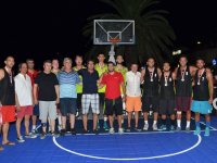 Foça'daki basketbol şöleni sona erdi