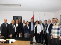 Gazeteci adaylar İGC'yi ziyaret etti