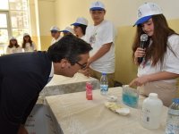 Geleceğin bilginleri projelerini sergiledi