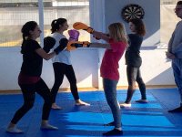 Genç kızların yeni tutkusu Kick Boks