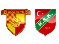 Göztepe - Karşıyaka derbisinde tribünler yarı yarıya...