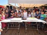 Hasta çocuklar ''İyi ki İzmir'de yaşıyoruz'' dedi