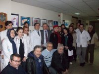 Hastanede karikatür sergisi