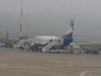 Hava ulaşımına sis engeli