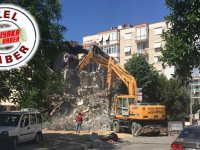 Hiçbir önlem almadan yıkıyorlar!..