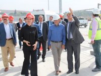 Hotar, Petkim'de yatırımları yerinde inceledi