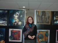 İç dünyasını tuvallere aktardı