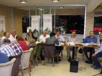 İFTAR YEMEĞİNE YÜCEL VE KORKMAZ DA KATILDI