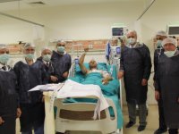 İKÇÜ'de ilk kalp nakli sevinci