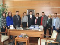 İlçe teşkilatlarından Hotar'a ziyaret