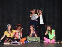 İlk sahne heyecanını yaşadılar...