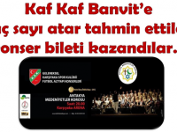 İşte yarın akşamki konsere davetiye kazananlar...