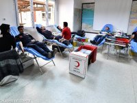 İtfaiyeciler donör oldu...