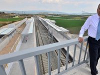 İZBAN TORBALI HATTINDAKİ 5 İSTASYON 8 KARAYOLU GEÇİDİ TAMAMLANDI