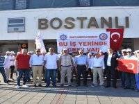 İzdeniz'de grev başladı... Vapurlar stop!...