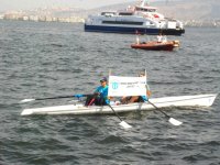 İzmir Körfezi'nde kürek zamanı