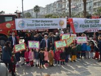 İzmir Orman Bölge Müdürlüğü yılda 7 milyon fidanı toprakla buluşturuyor 