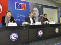 İzmir Üniversitesi ünlü edebiyatçıları ağırladı