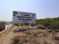 İzmir'de ''Demokrasi Şehitleri'' için hatıra ormanı