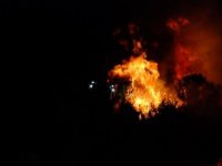 İzmir'de korkutan yangın