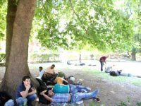 İzmir'de yeşil alanlar Suriyeli'lerle Doldu