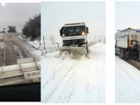 İzmir'e ilk kar düştü...