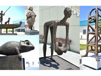 İzmir'in yeni heykelleri görücüye çıktı