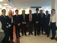Japon Ortadoğu İşbirliği ve Hizmet Merkezi yetkilileri İzmir'e geldi
