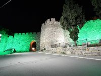 Kadifekale geceleri de parlıyor 