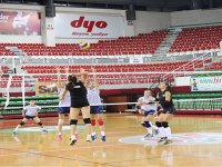 Kaf Kaf’ın kızları Arkas Spor’a kaybetti