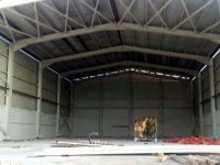 Kaf Kaf'ın voleybol salonu bitiyor...