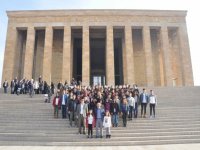 KARGEM'de eğitim gören gençler Ata’nın huzurunda