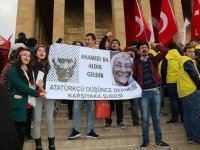 Karşıyaka ADD Anıtkabir'de...