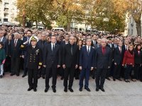 Karşıyaka Atatürk’ü saygıyla andı…