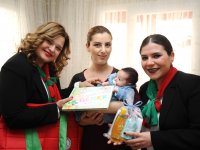 Karşıyaka'da bebekler şanslı doğuyor