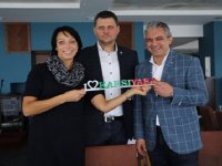 Karşıyaka Belediyesi'ne Ukraynalı konuk...